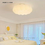 lampe moderne blanche nervures acier facile 2000lm chambre salon cuisine