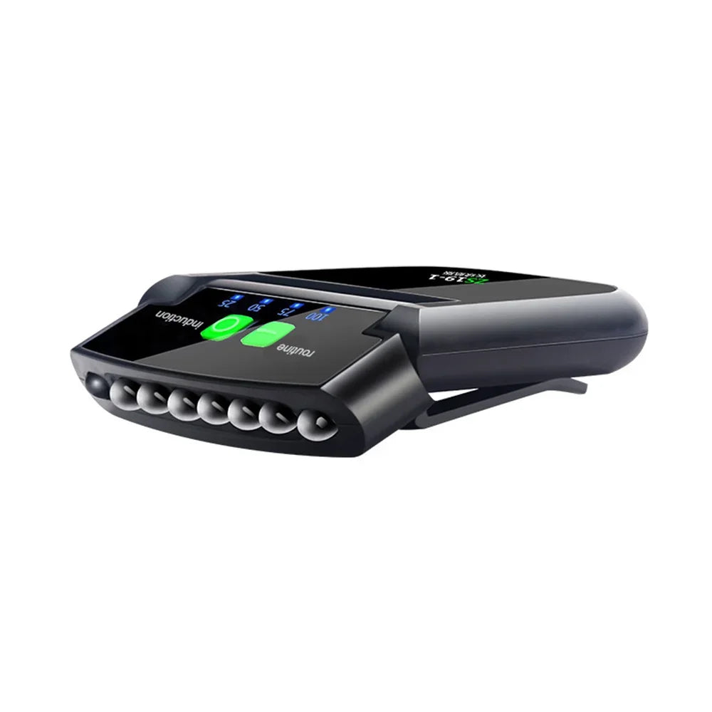 lampe torche rechargeable led pinces casquette camping pêche mode geste quatre niveaux lumière moderne