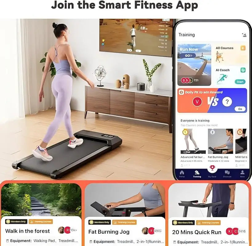 tapis course pliable tapis roulant électrique portable anti dérapant noir compact bluetooth led