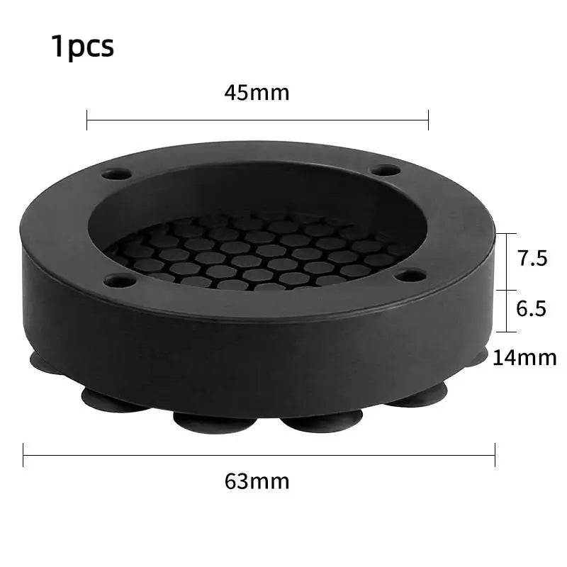 tapis protection machine laver noir texture nid d'abeille adhésif moderne anti vibration silencieux