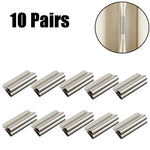 clips magnétiques rideaux argenté moderne fixation sans perçage paires 10 20