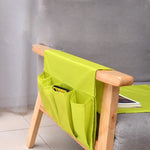 sac main vert citron texture rugueuse moderne poches adhésif pliable rangement respectueux environnement
