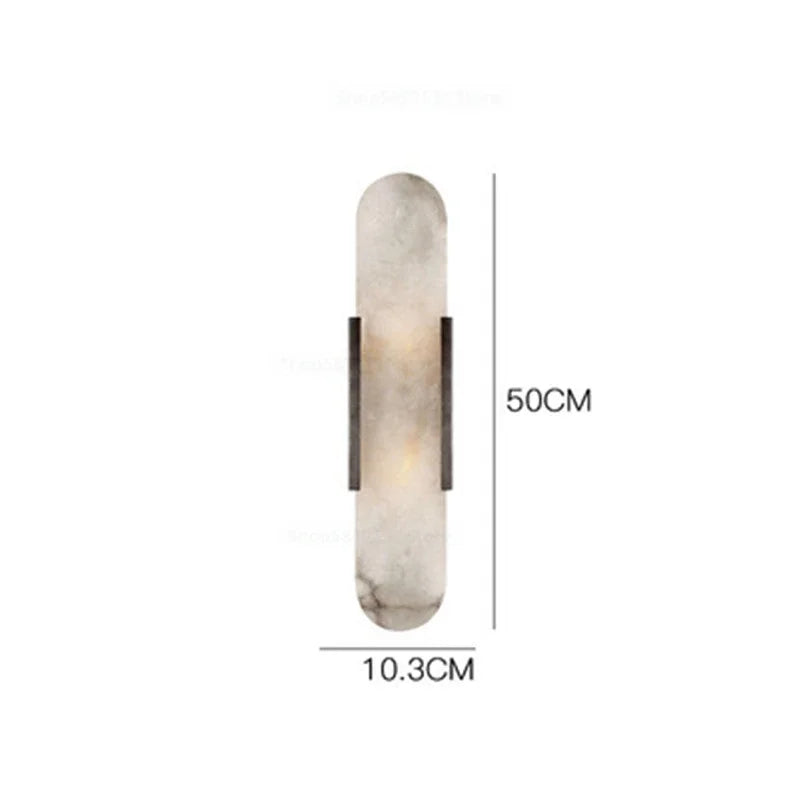 applique murale moderne marbre doré blanc gris éclairage led mur fixe élégantintérieur chambre
