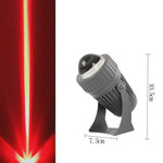 projecteurs led extérieurs 20w rouge vert bleu ip66 moderne gris nervures horizontales support métallique