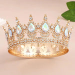 décoration gâteau couronne strass or bleu rouge rose vert élégante adhésive anniversaire fille festive