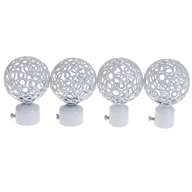 boule suspension moderne noir blanc perforée décorative eyelets 22mm 28mm