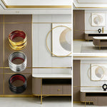 moulure décorative adhésive or argenté noir moderne luxe décoration intérieure brillance métal
