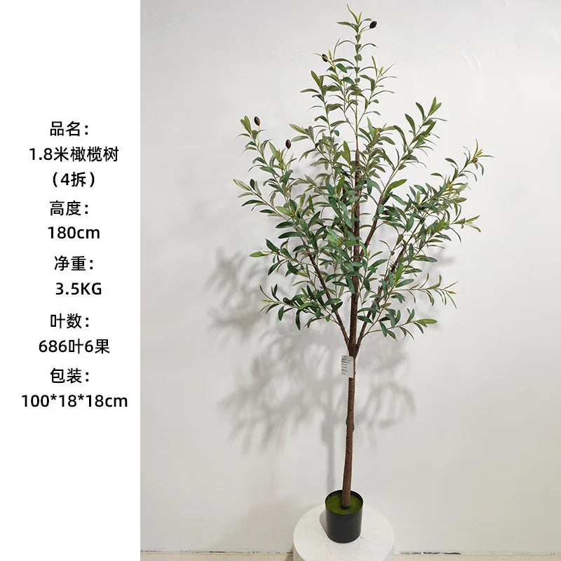 plantes artificielles vertes tronc gris brun moderne decoration intérieure anniversaire exposition sans pot faux