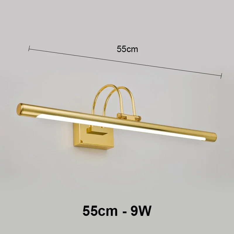 applique murale salle bains moderne lampe led rectangulaire éclairage intérieur chambre cuisine