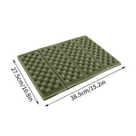 tapis sol pliable mousse waterproof rouge violet vert olive moderne