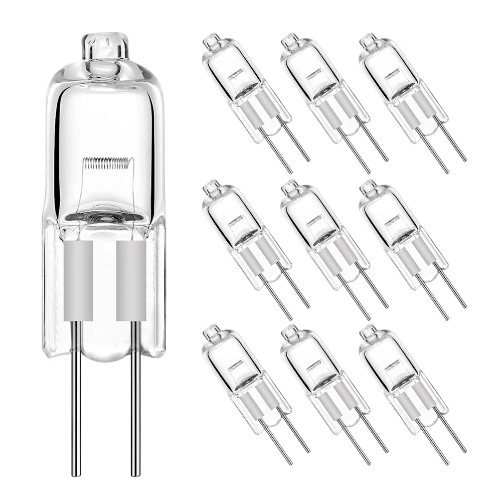 ampoules halogènes g4 5w 10w 20w 35w 50w blanc chaud lot 10 modernes