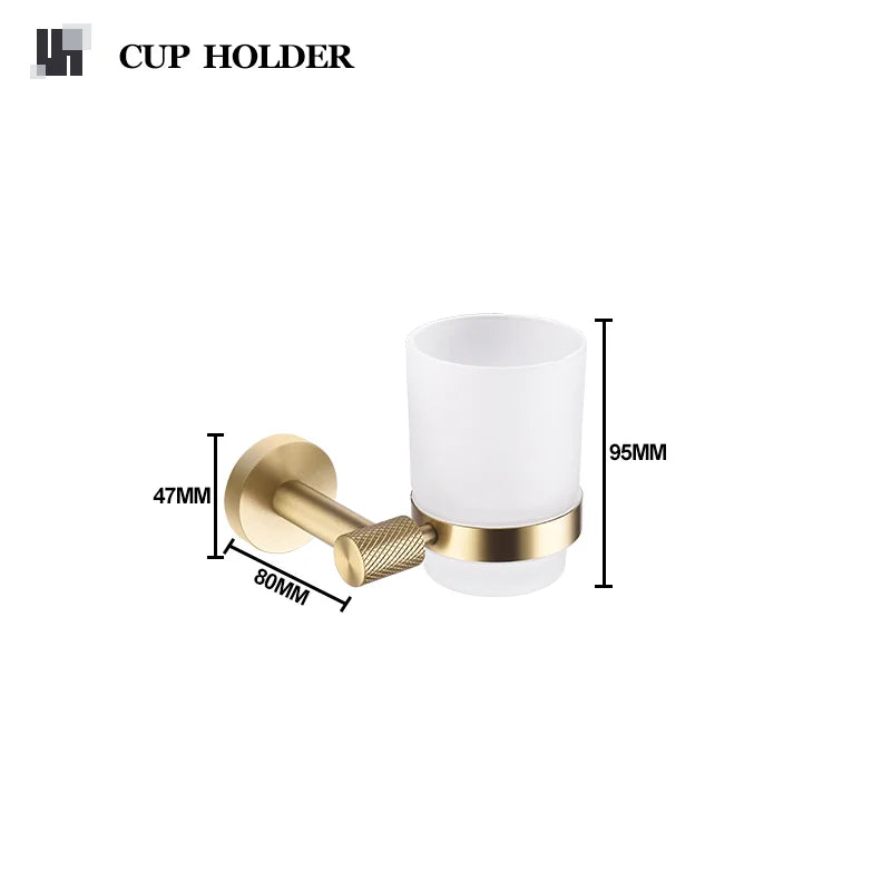 accessoires salle bain doré porte savon porte serviette barre verticale barre horizontale porte verre