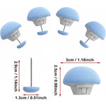 boutons lit adhésifs blanc rose bleu gris modernes drap housse antidérapants fixateurs lot 4pcs