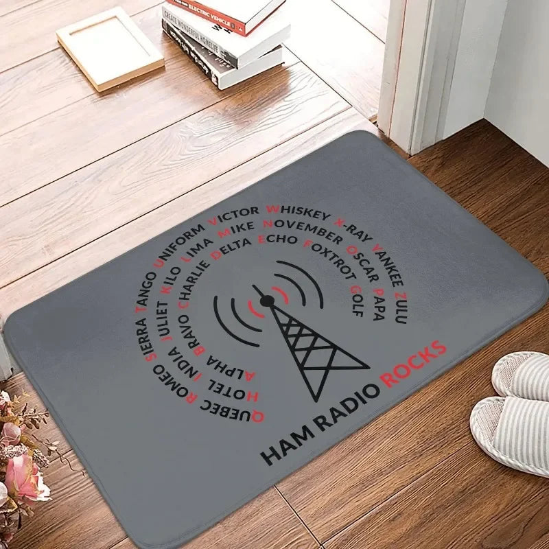 tapis sol antidérapant extérieur moderne graphique multicolore bébés entrée salon