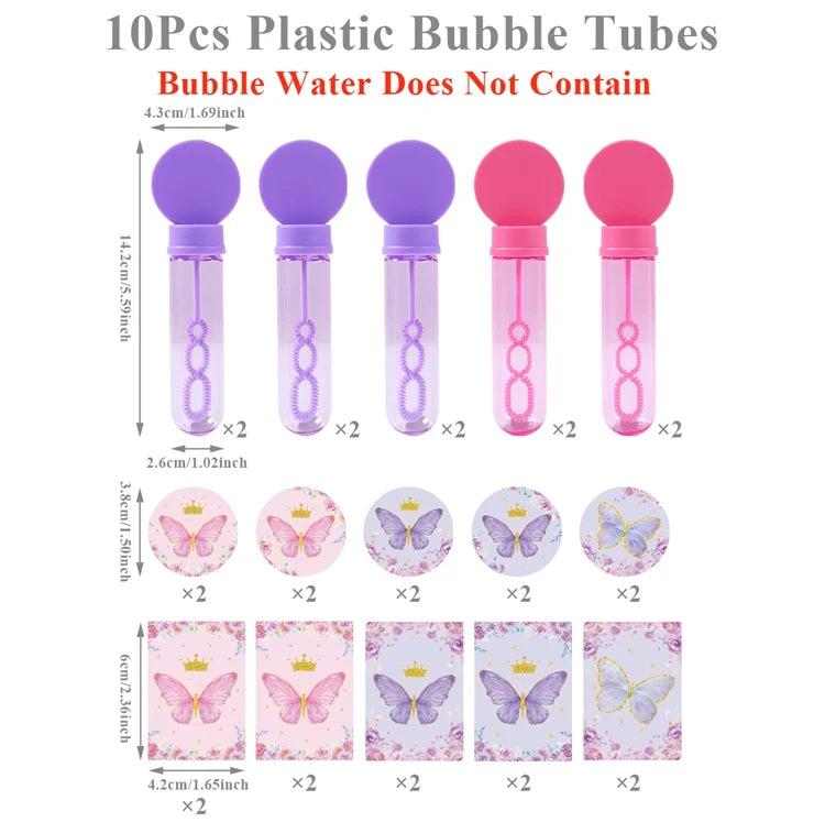 boîtes pop corn décoratives papillons rose violet doré fête anniversaire mariage baptême fille