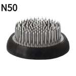 support floral argent noir moderne adhésif pointu rond fixe arrangement vase