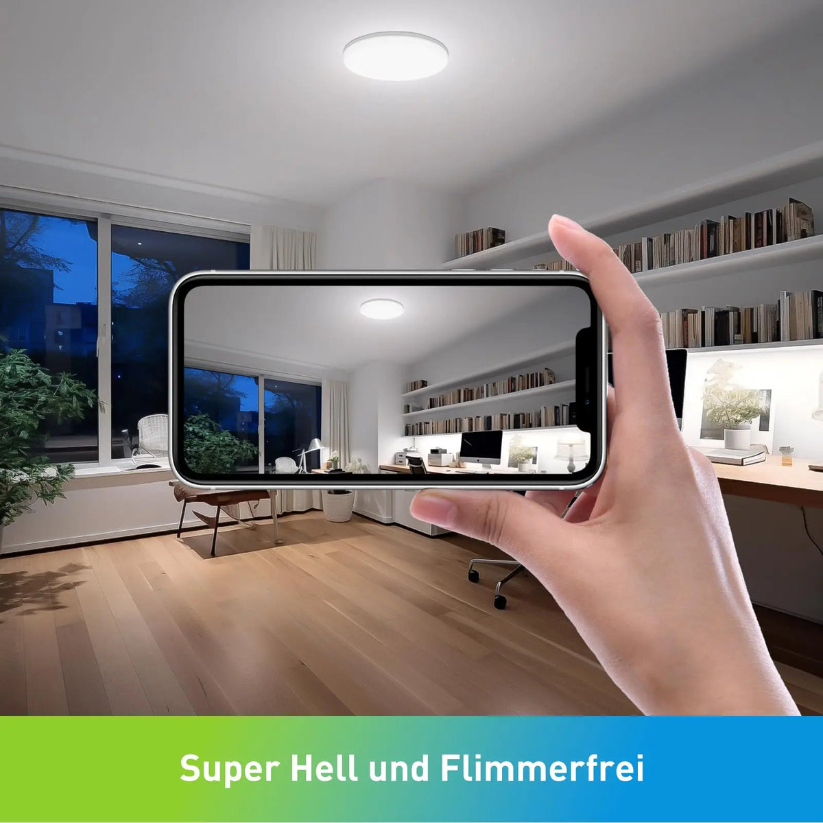 plafonnier led moderne blanc ultrafin facile 15cm 18cm 23cm 30cm