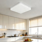 lampe led moderne blanc plat carré clips simple.surface 18w 24w 36w 48w