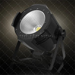 projecteur led noir moderne dmx 300w rgbw 4in1 blanc chaud froid tringles cames
