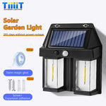 lampe solaire jardin led moderne ip65 étanche détecteur mouvement noir vis fixationsextérieur