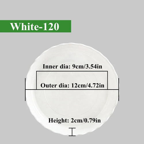 lot assiettes pliantes plates modernes rayures horizontales rouge blanc vert cuisine maison