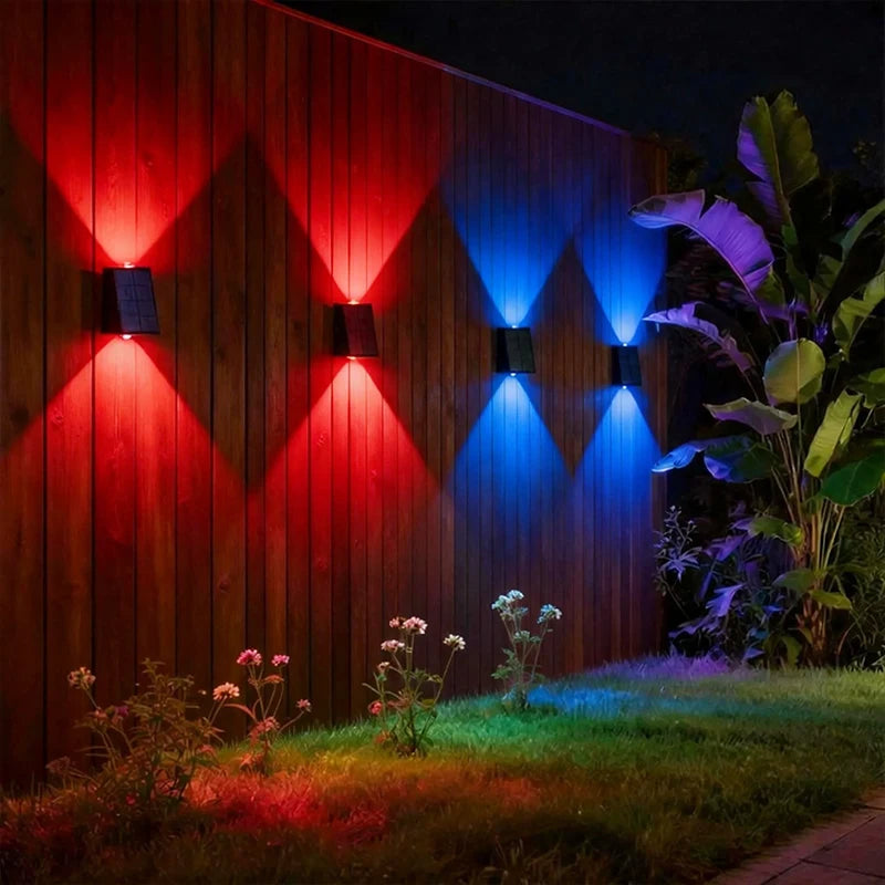 Lampe murale solaire LED Shenzhi Tech éclairage haut bas maison jardin decoration écologique robuste