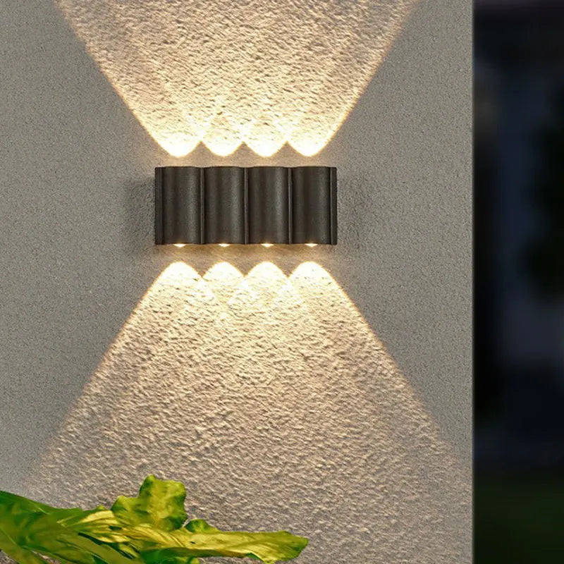 applique murale moderne industrielle led noir lumiere chaude chambre cuisine entree