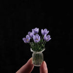 bouquet fleurs artificielles jaune blanc rose bleu violet moderne décoration intérieure table maison cadeau
