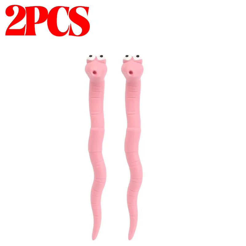 stylos forme vers rose créatif facile utiliser sans batterie ludique maison