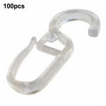 attaches guirlandes lumineuses transparentes clips rideau utilitaires 100 pieces fonctionnels