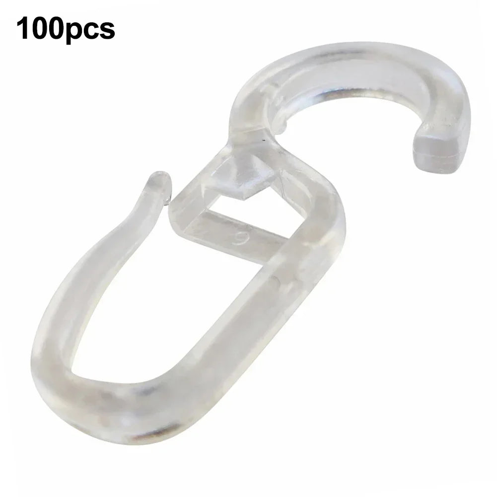 attaches guirlandes lumineuses transparentes clips rideau utilitaires 100 pieces fonctionnels