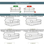 housse canapé extensible anti poussière moderne salon trois places douce antidérapante