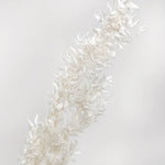guirlande artificielle feuilles bleu rose blanc naturelle décoration intérieure anniversaire baby shower mariage