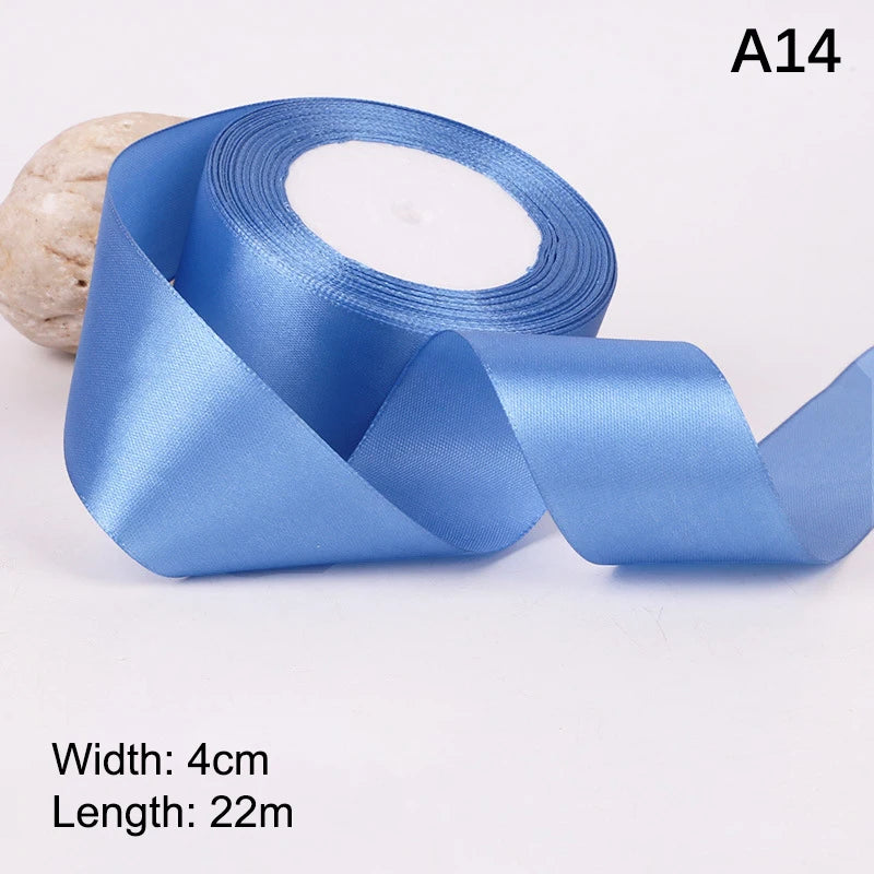 rubans satinés multifonctionnels rose orange vert bleu violet rouge noir beige classiques adhésifs