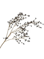 branche artificielle feuilles simples vase décoration intérieure naturelle minimaliste noir jaune rose violet bleu