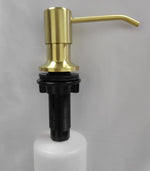 distributeur savon liquide main moderne noir cuivre bronze rouge minimaliste fixations bouteille 500ml