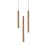 lampe suspendue moderne minimaliste pierre beige clair texture naturelle câble noir 90 260V 2000