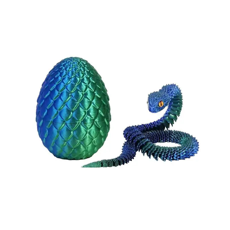 figurines dragons serpents écaillés violet vert orange jaune bleu fantasy decoration maison