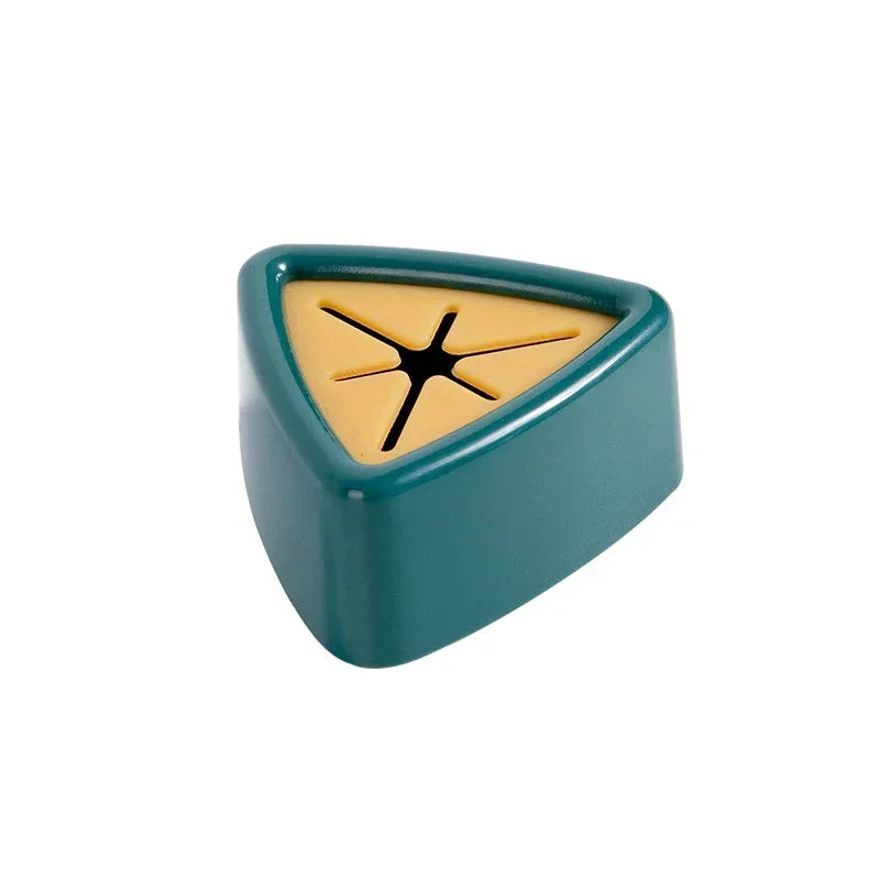 porte serviettes réutiliables triangle moderne adhésif vert rose blanc bleu