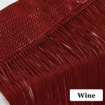 rideau polyester rayé moderne bleu clair violet orange vert rose rouge 100x200cm