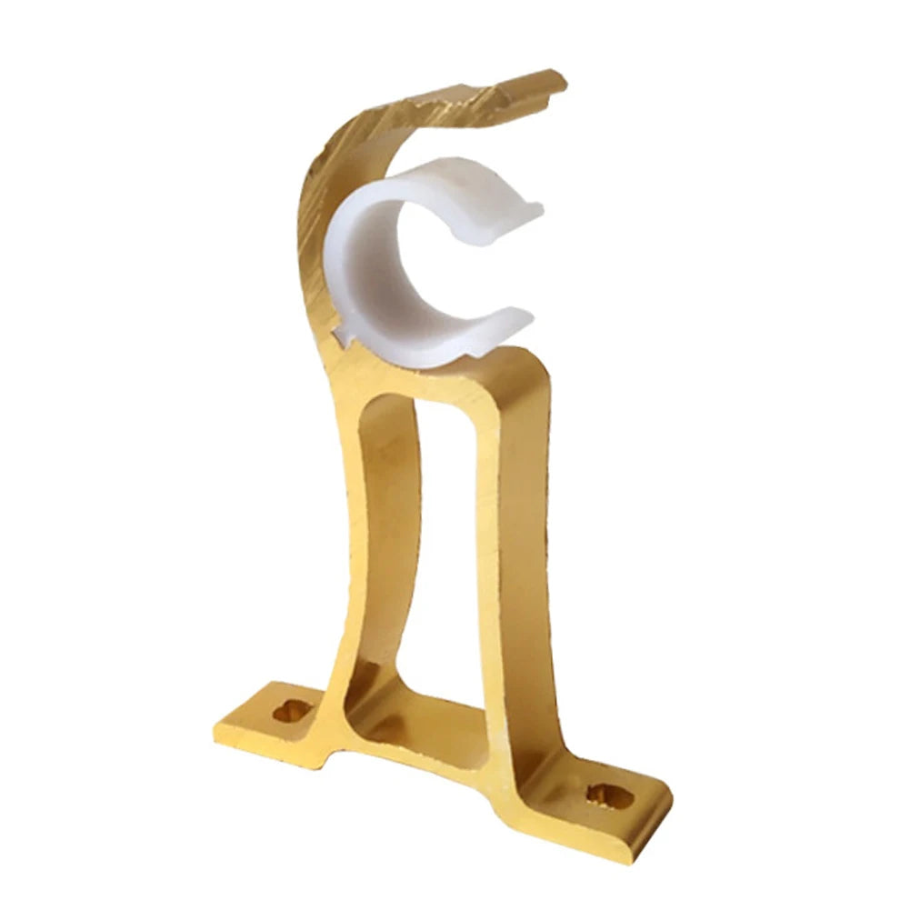 rideau support moderne élégant rose gold noir blanc doré rouge métallique brillant clips tiges