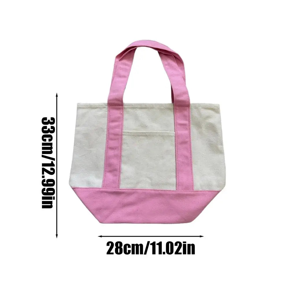 sac réutilisable polyestère blanc rose bleu vert pastel pochettes shopping étudiants camping
