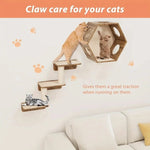 grattoir chats texture grattable beige clair adhésif moderne protection meubles 30x100cm