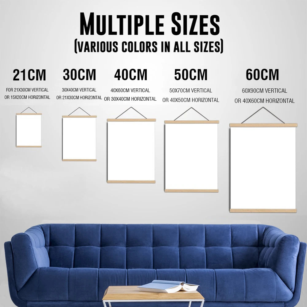 Cadre mural or argent feuille dorée moderne suspension 21cm 30cm 40cm 50cm 60cm 70cm