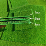 tapis artificiel herbe verte pelucheux moderne 15cm 30cm différentes épaisseurs