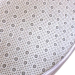 tapis rond noir blanc imprimé moderne résistant décoloration antidérapant usage intérieur extérieur