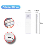 lampe led rechargeable adhésive 30cm 40cm 50cm blanc moderne veilleuse cuisine armoire