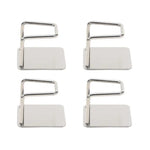 support balance salle bains blanc clips moderne rangement mur accroches sangles organisation kitchen accessories