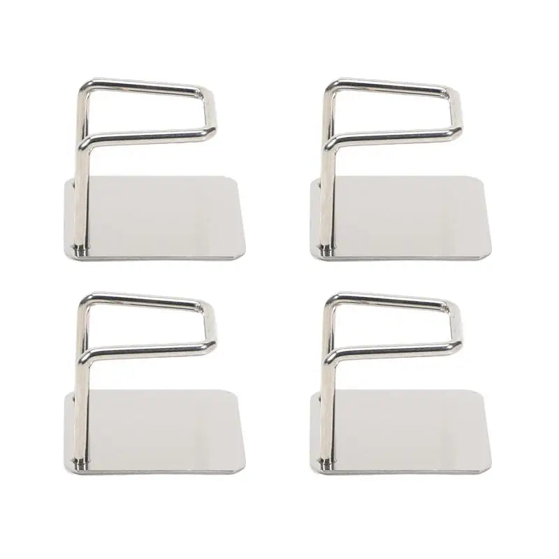 support balance salle bains blanc clips moderne rangement mur accroches sangles organisation kitchen accessories