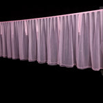 rideau plissé moderne élégant blanc rose rouge bleu clair beige violet opacité 80cm 100cm